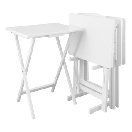 Betterbeds 5pcs Tray Table Set - White BE2691211